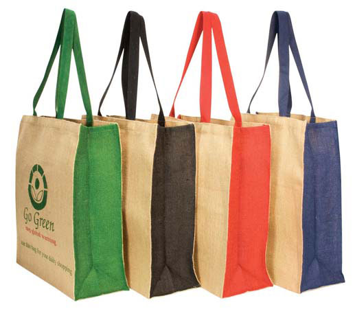 Fashion Jute Bag Custom Printed Reusable Shopping bag Eco-friendly Tote bag