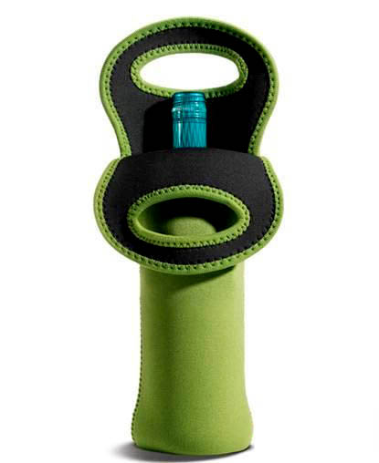 Single bottle neoprene wine bag G1209