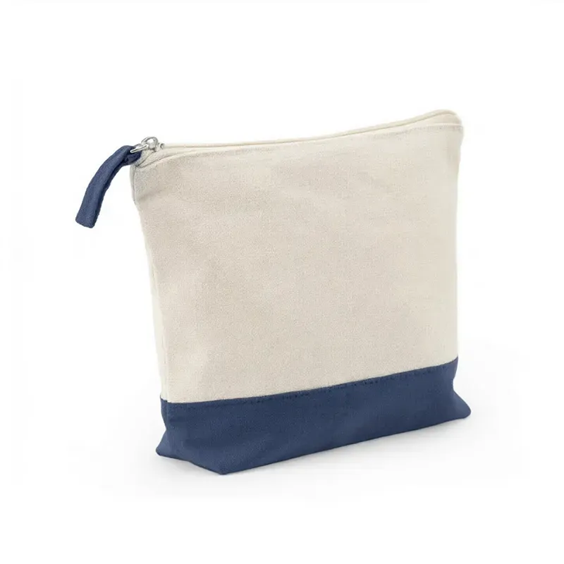 12oz canvas comestic bag
